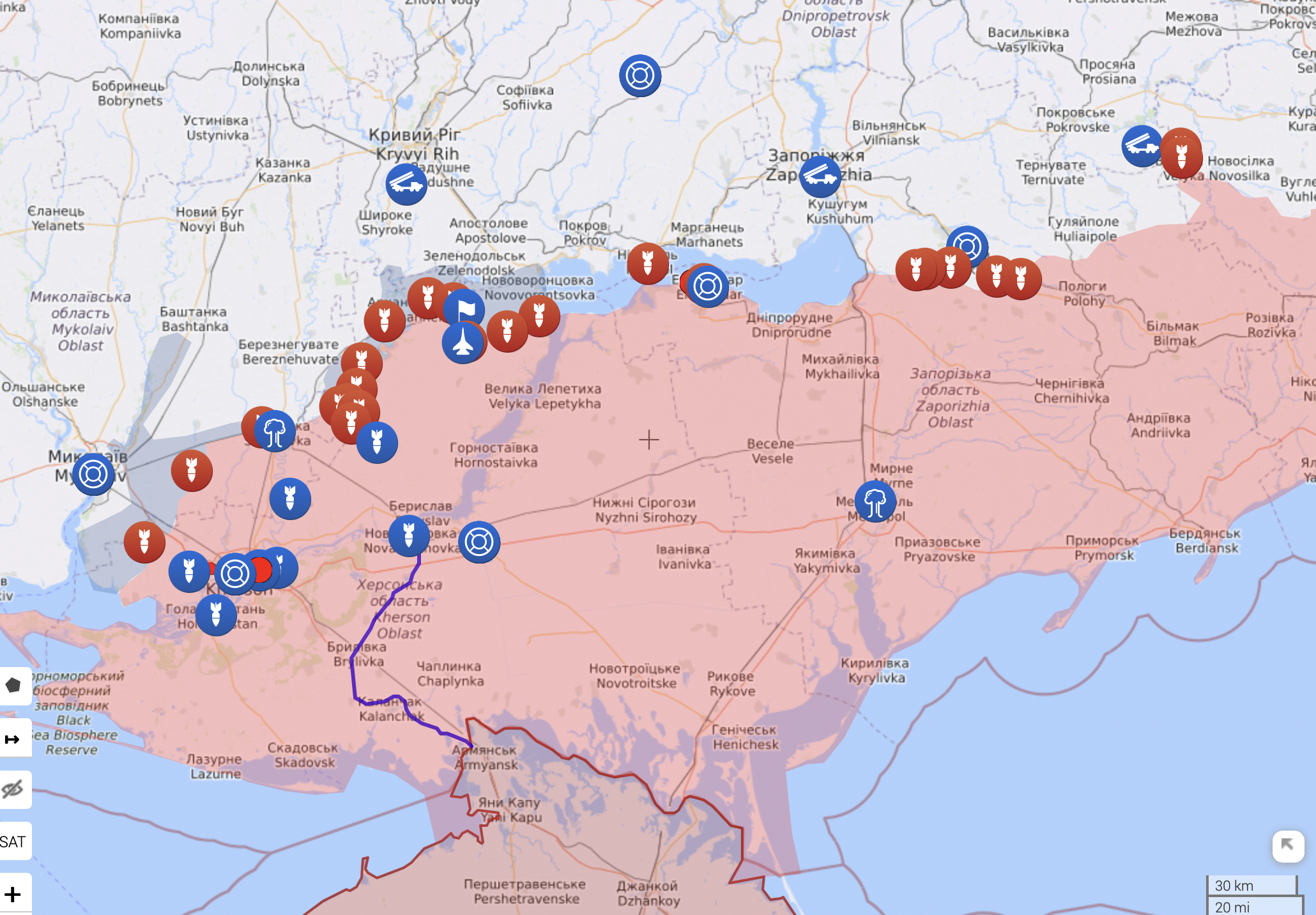 Map of the war in Ukraine on September 8: what is the situation on the fronts